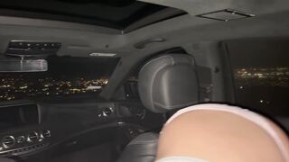 Natural Girl Gets Fucked In The Benz