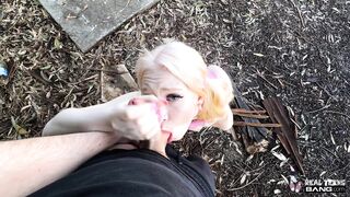 Real Teens - Busty Teen With Pigtails Gigi Sweets Shoots Her First Ever Porn Scene