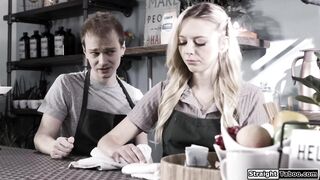 Ill prove to you Im freaky enough by fucking you in the cafe