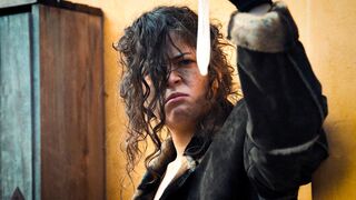 Female hobo got pregnant from used condom and confronts guy