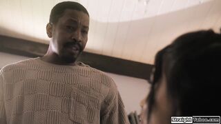 Either you clean up the mess you made or you let me fuck you