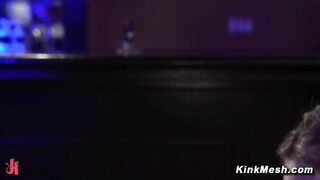 Shy Bartender Gizelle Blanco Gets Bar Bound And Banged Hard By Massive Black Cock