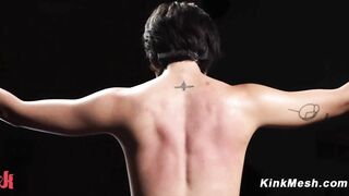 Brooklyn Gray Medieval BDSM with The Pope Hardcore Bondage Dildo Rough Sex