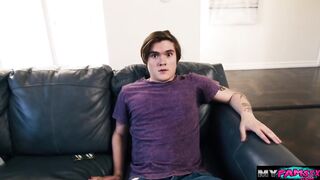 Let me ride your cock first before your girlfriend